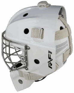 Warrior RF1+ Junior Goalie Mask -Warrior rf1jpm0wh war 03 i