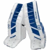 Warrior Ritual GT2 Senior Goalie Pads (w/ Knee Pads) -Warrior warrior ritual gt2 senior goalie pads white blue
